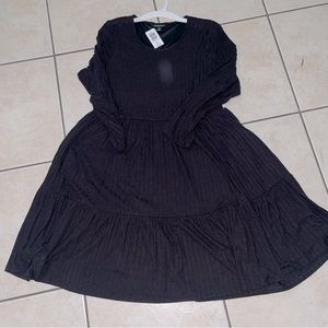 BNWT Torrid Plus Rib tiered Dress